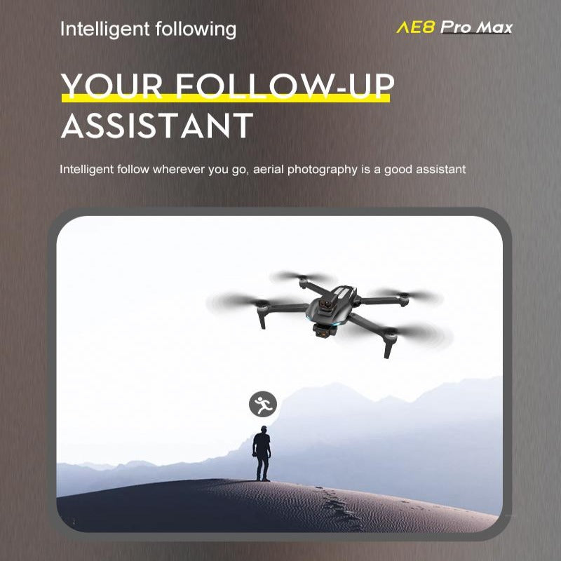 8K GPS drone with 3-axis gimbal – features overview