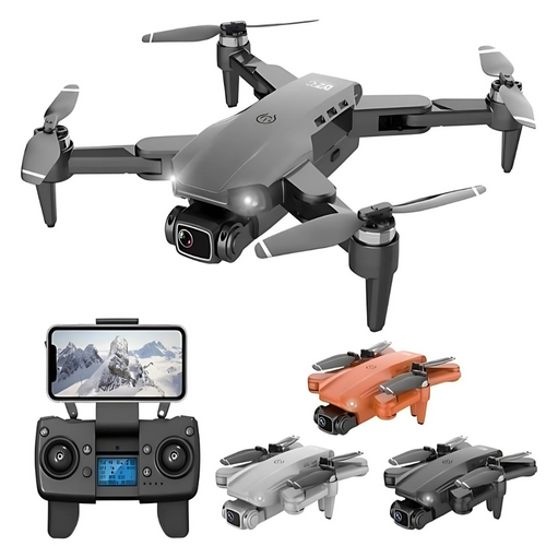 4K dual camera GPS drone with brushless motors – top view