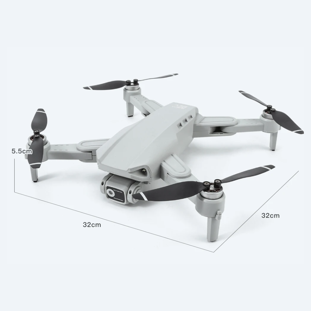 4K dual camera GPS drone with brushless motors – package contents