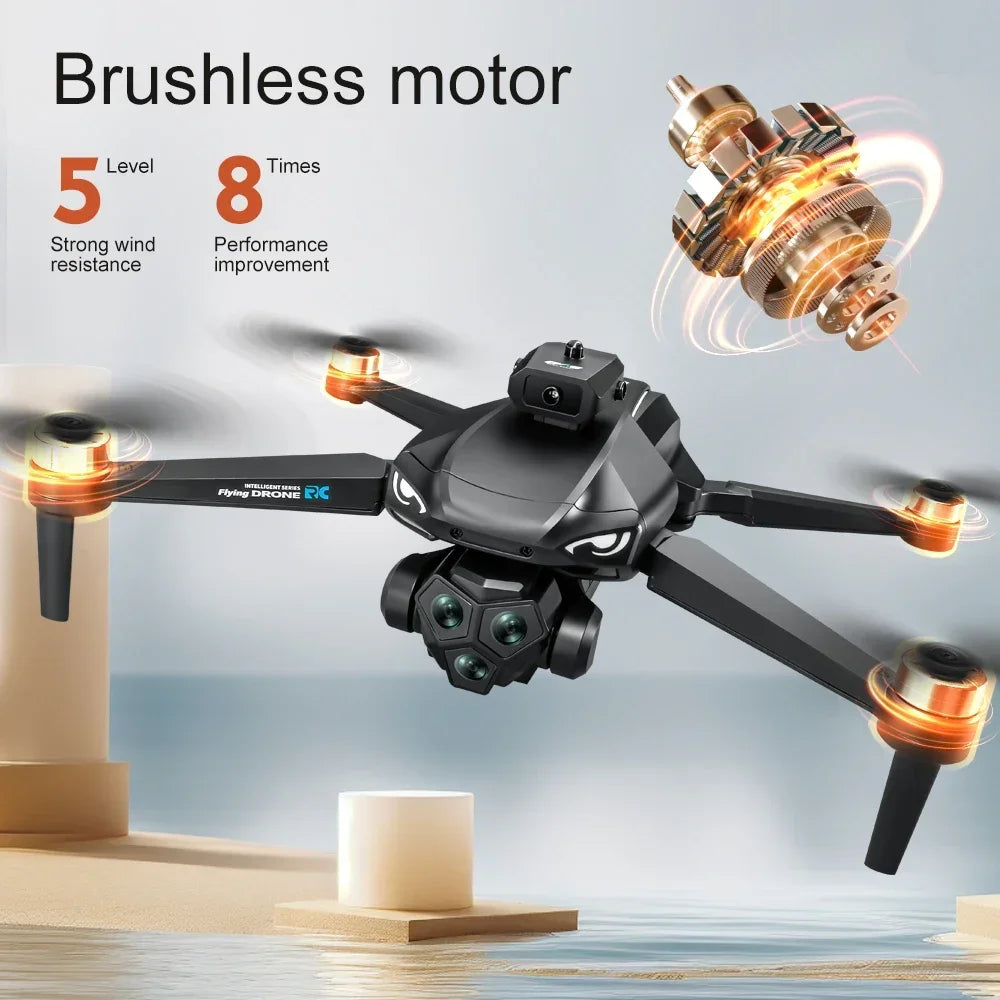 6K triple camera GPS drone – top view