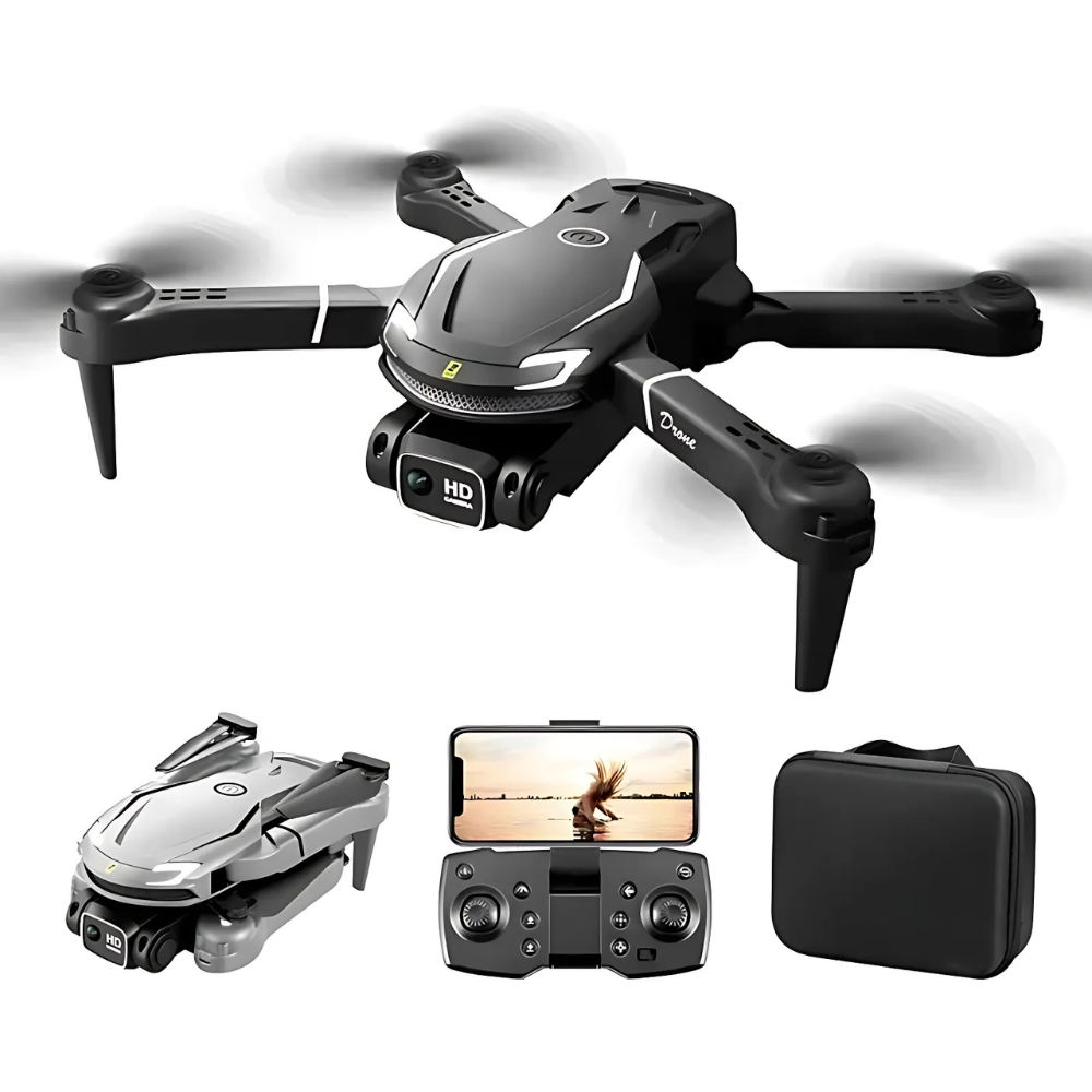 Foldable mini drone with dual HD camera – camera close-up