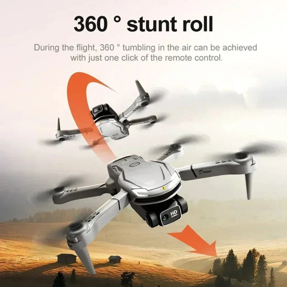 Foldable mini drone with dual HD camera – smart flight modes