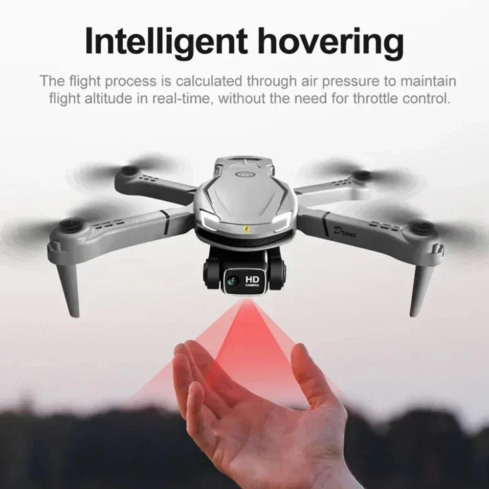 Foldable mini drone with dual HD camera – detail view