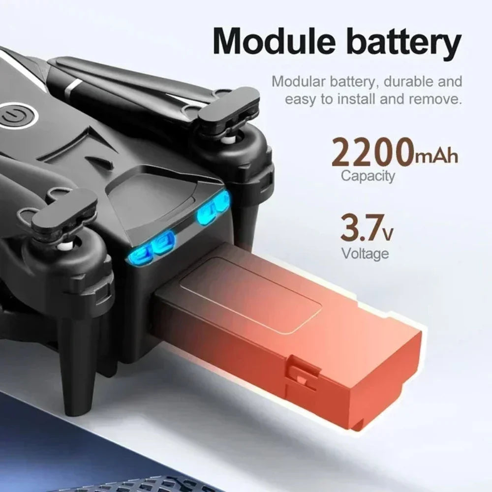 Foldable mini drone with dual HD camera – dimensions