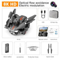 Foldable GPS drone with 8K camera – Black