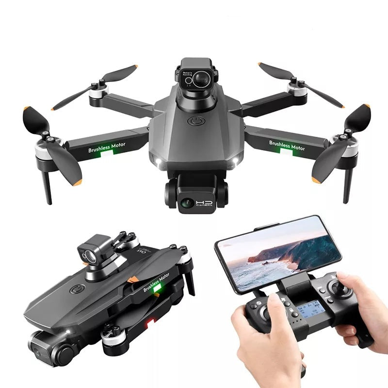 Foldable GPS drone with dual HD camera – 4K