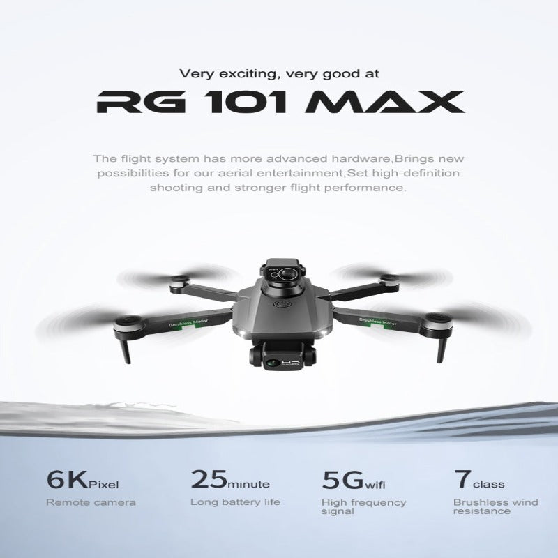 Foldable GPS drone with dual HD camera – 8K + Obstacle Avoidance