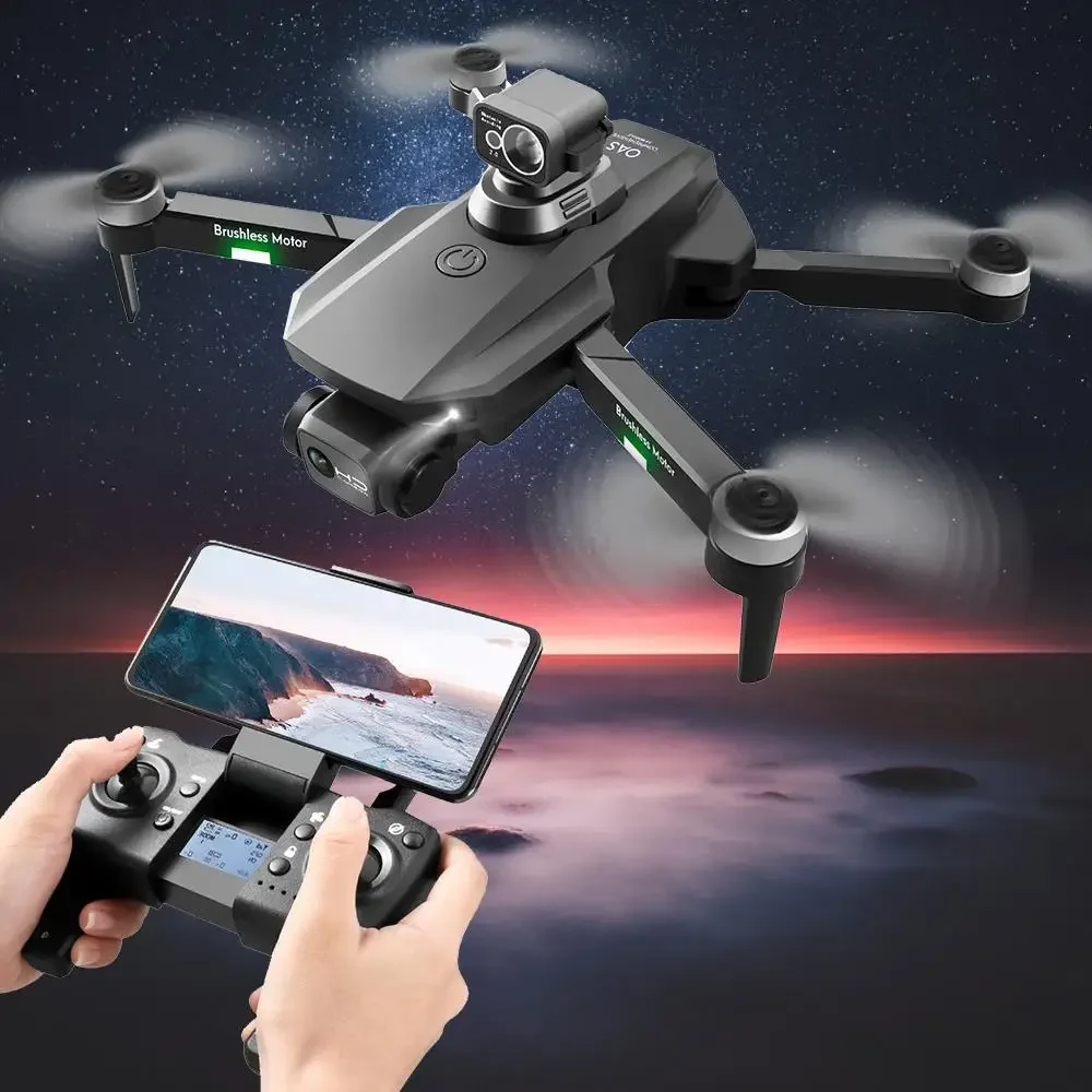 Foldable GPS drone with dual HD camera – camera close-up