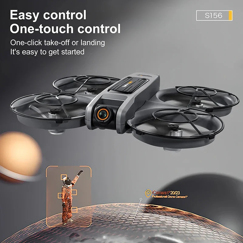 8K dual camera drone with 4.5-inch screen remote – smart flight modes
