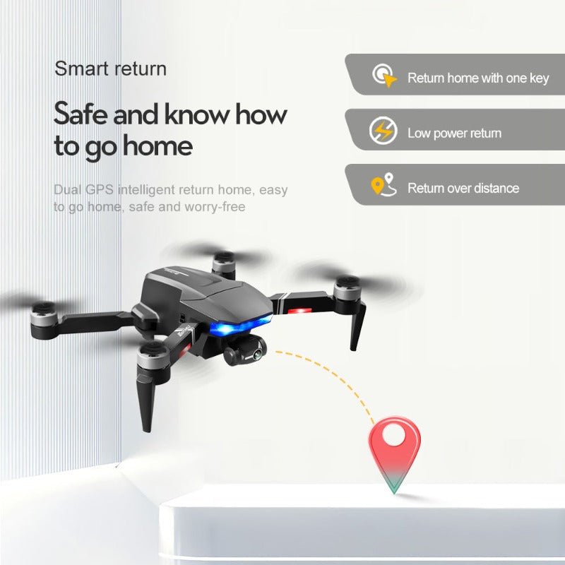 3-axis gimbal GPS drone with brushless motors – package contents