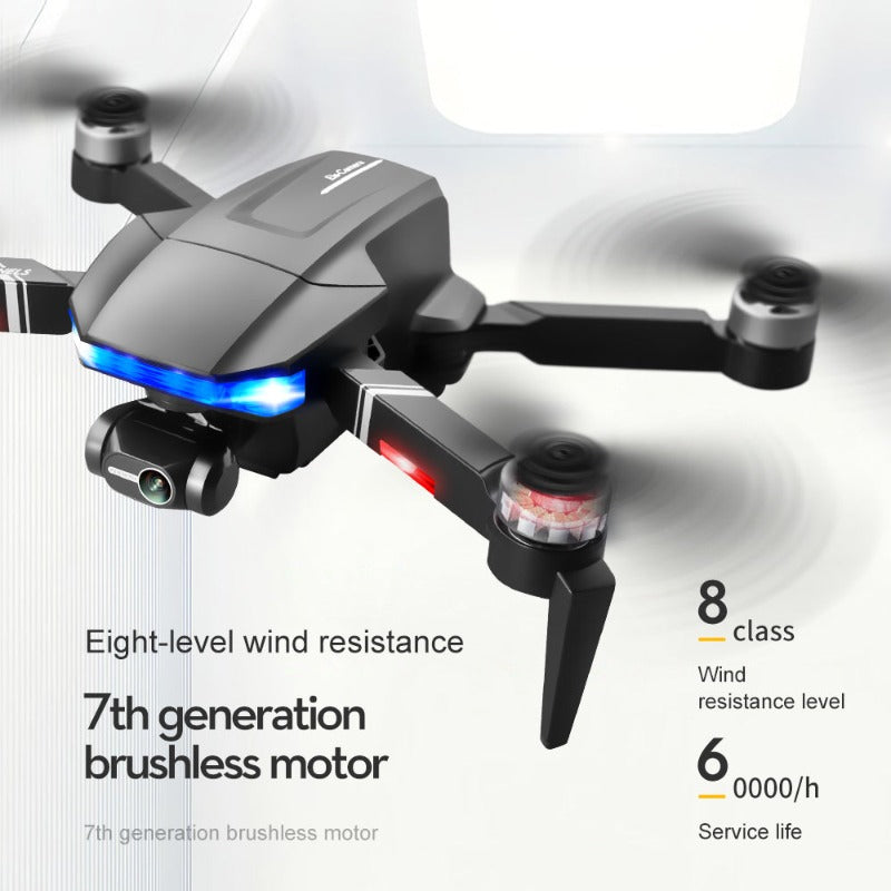 3-axis gimbal GPS drone with brushless motors – with remote control