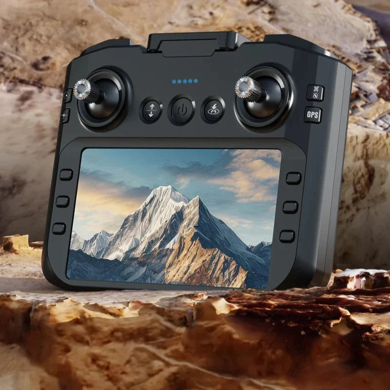 8K GPS drone with brushless motor – in flight