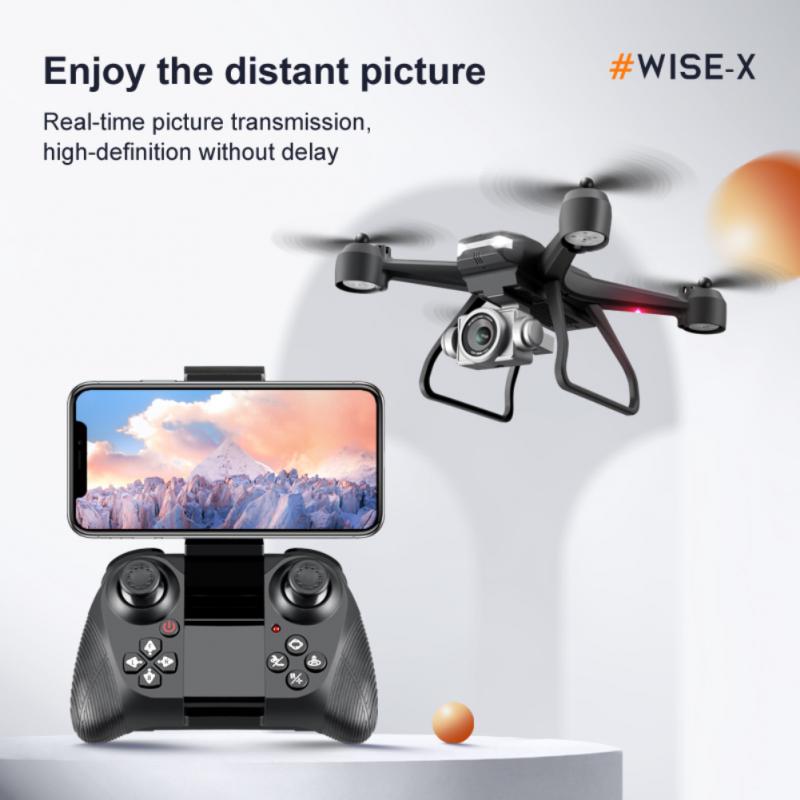 6K wide-angle dual camera drone – front view