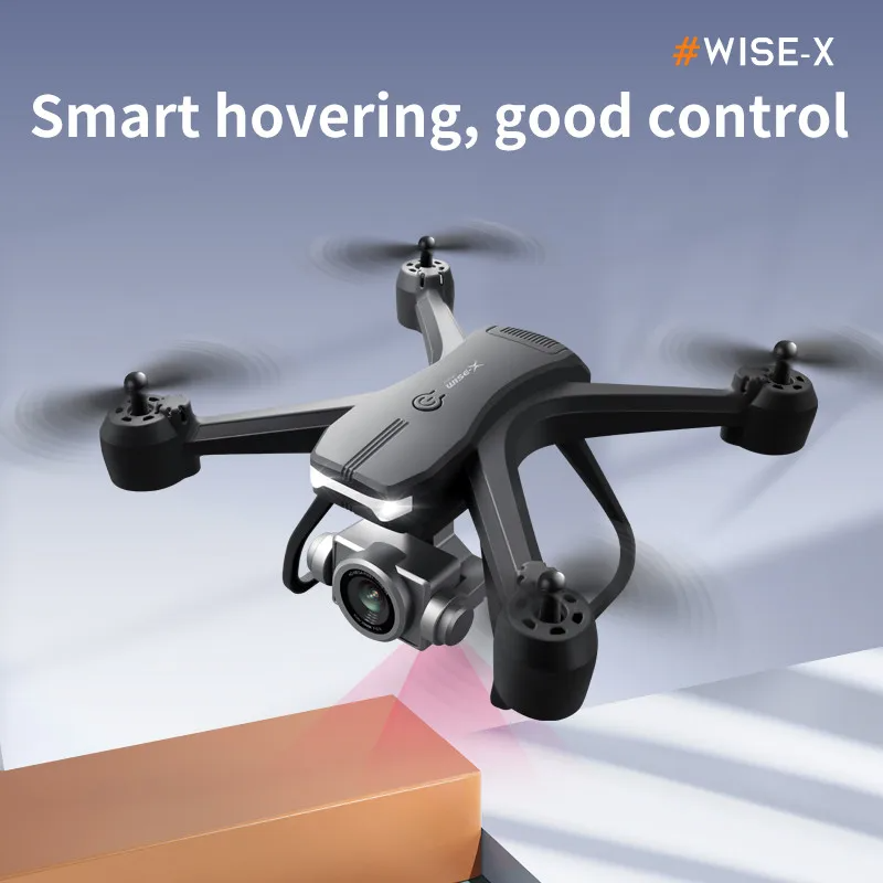 6K wide-angle dual camera drone – top view